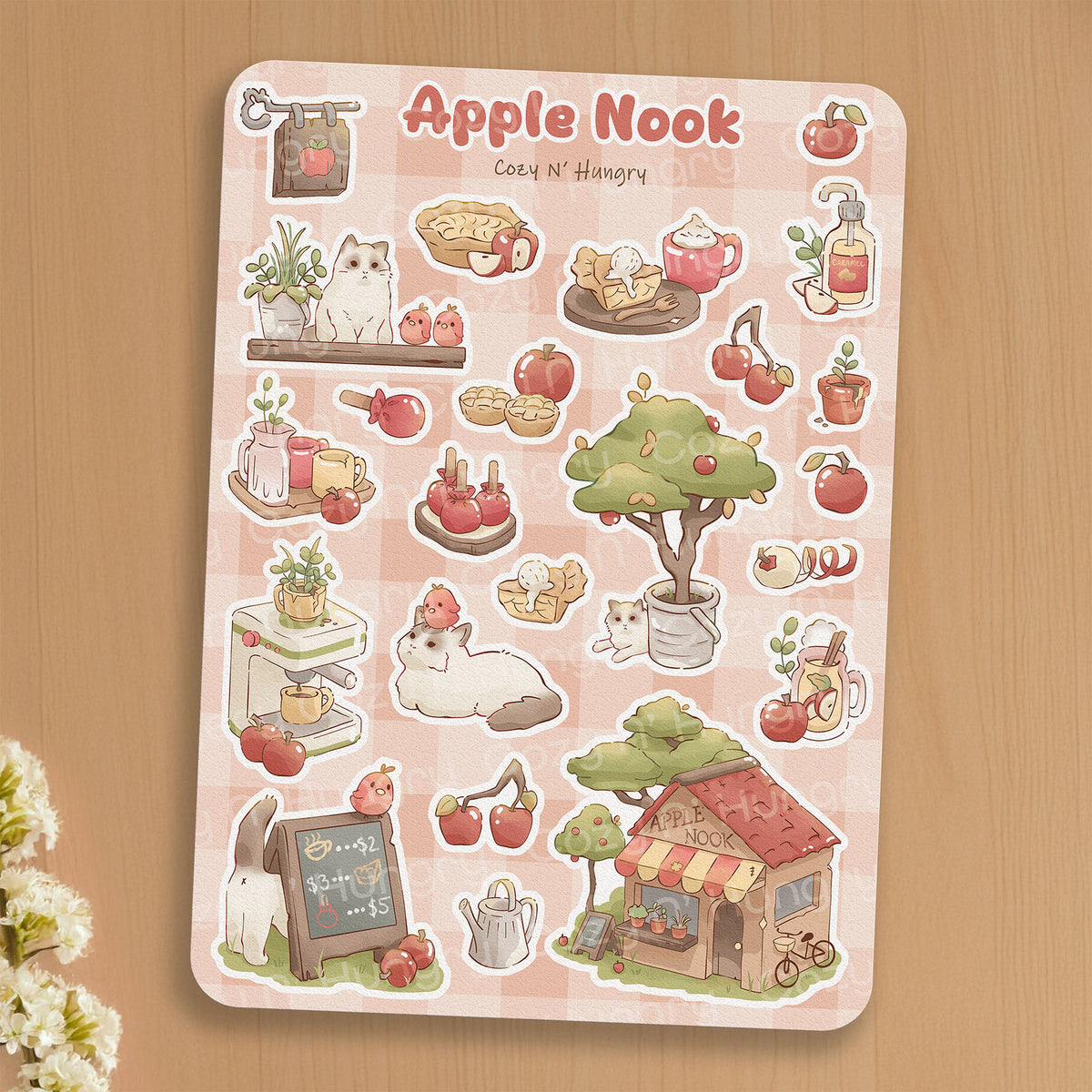 Apple Nook Sticker Sheet