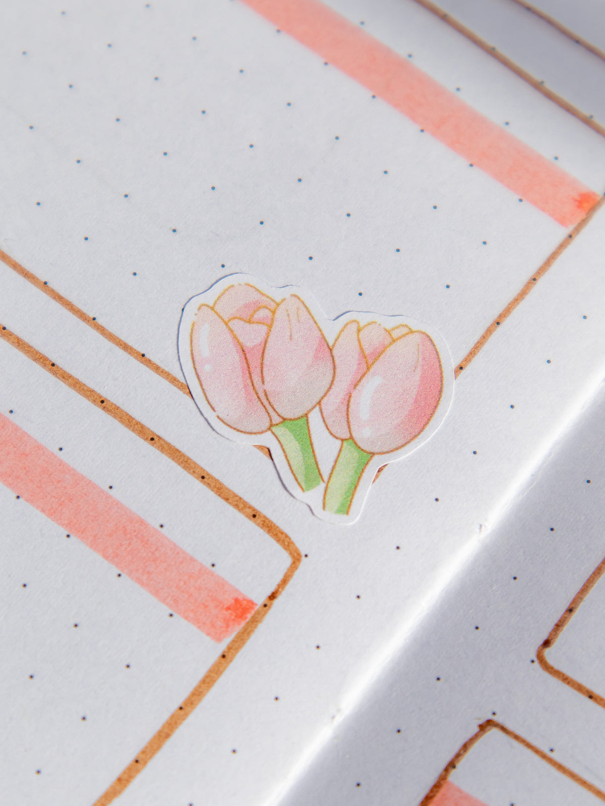 Floral Bunny Sticker Sheet