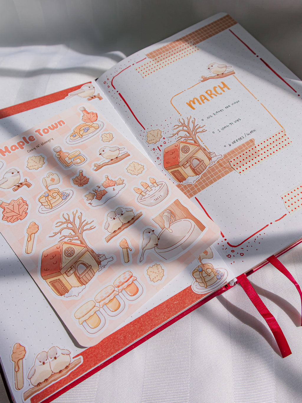 Maple Town Sticker Sheet
