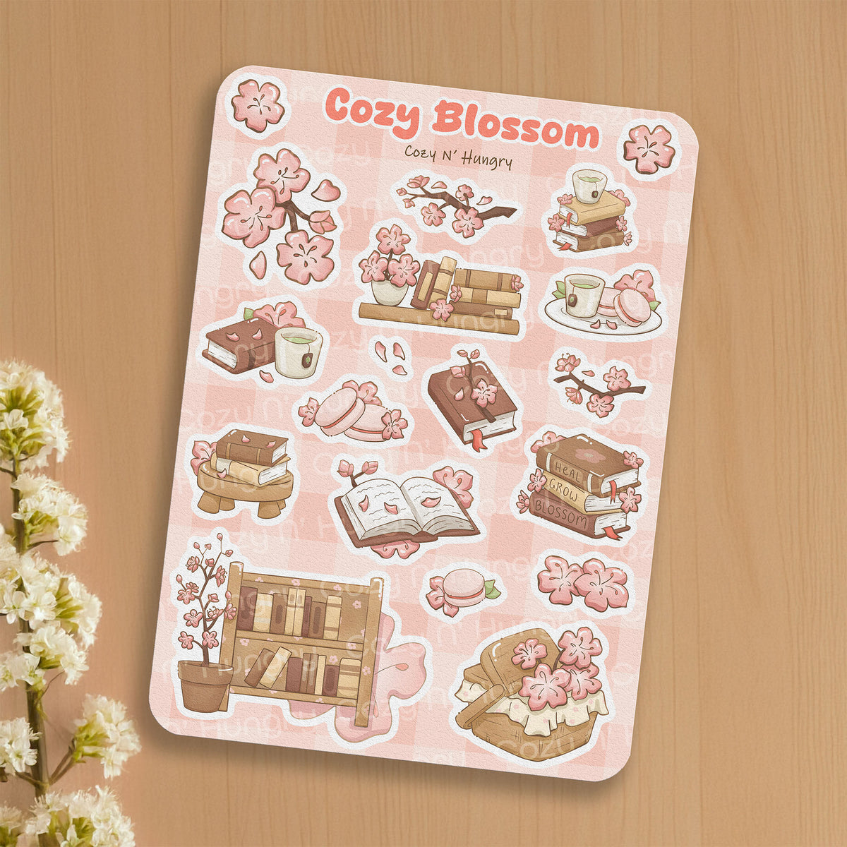 Sakura Books Sticker Sheet