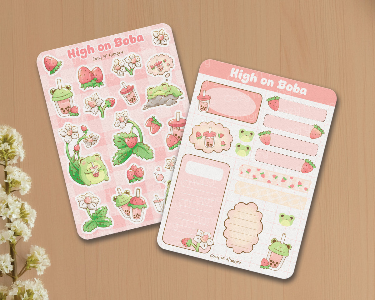 Boba Addict Planner Bundle