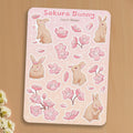Sakura Bunny Sticker Sheet